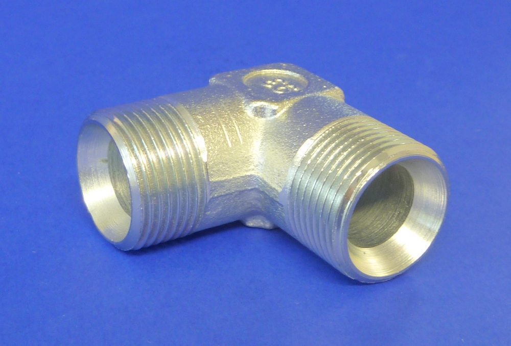 Spojka s BSP závity 90°
